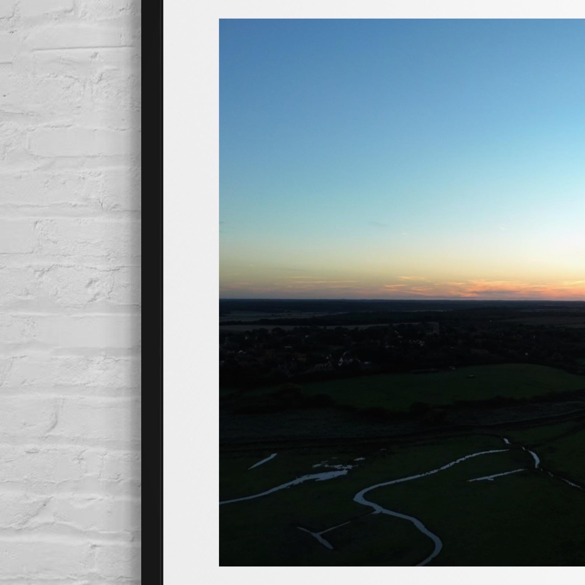 Sunset Photography Wall Art Coastal Fine Art Print