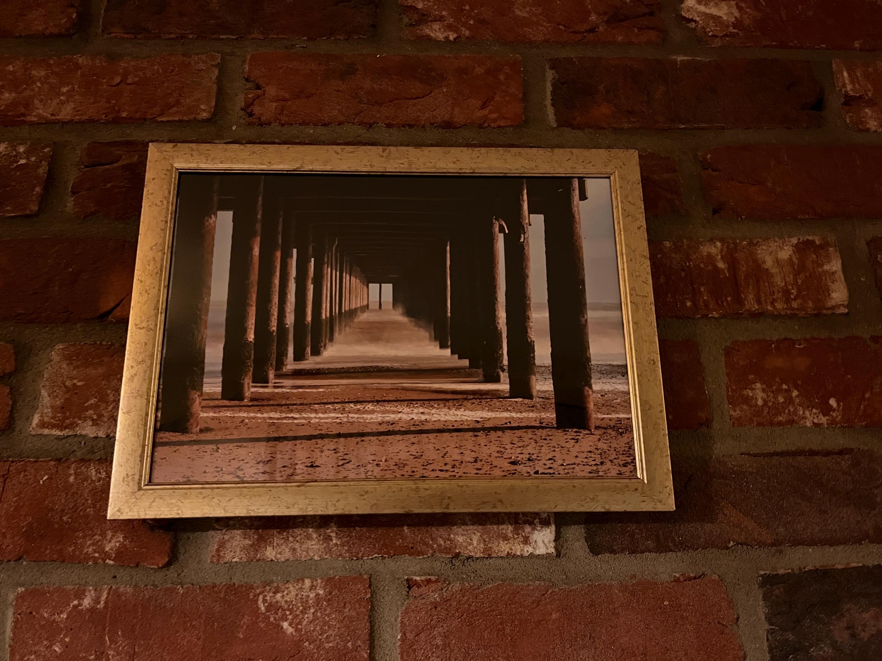Under the Pier Coastal Wall Art Photography Fine Art Print